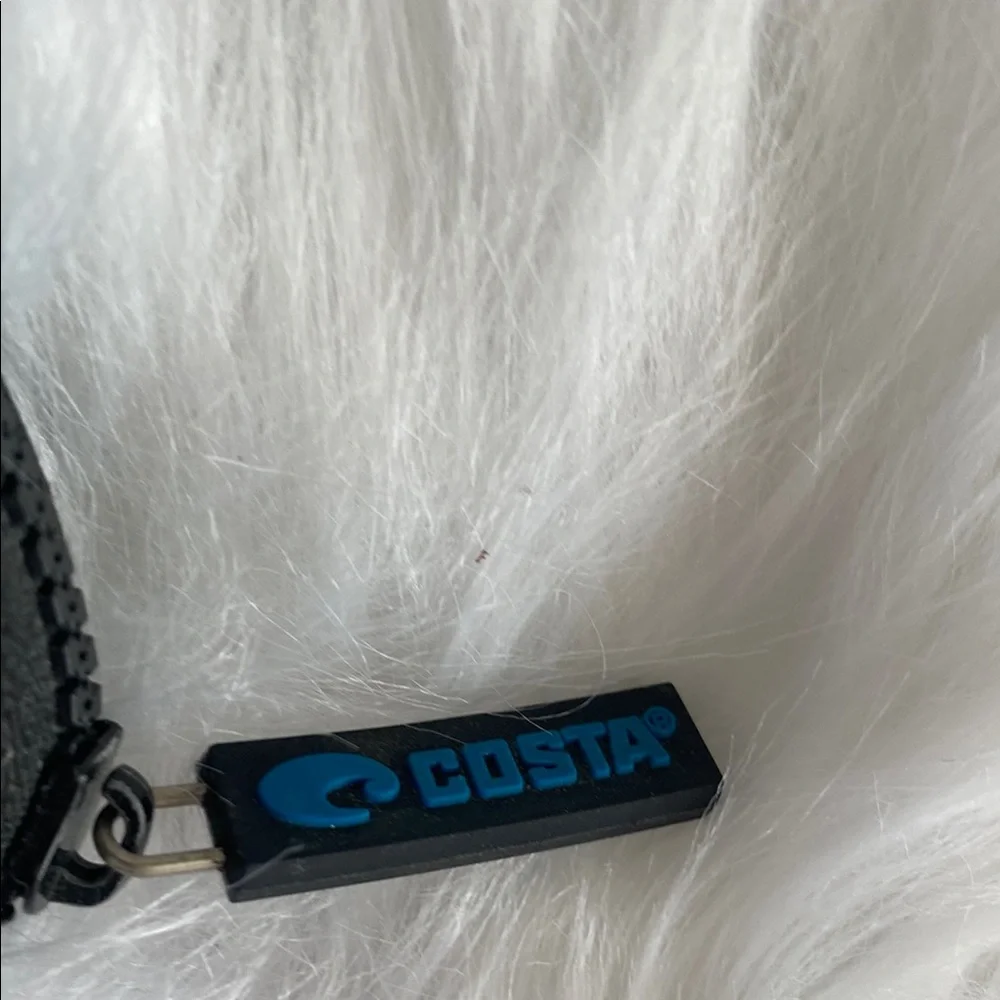 EUC Costa Black and Blue Sunglasses Case